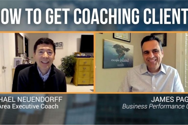 YouTube thumbnail of the video "How to Get Coaching Clients."