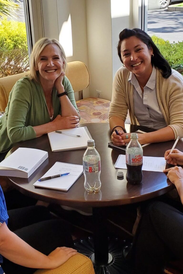 The attendees doing an activity at the CEC in-person seminar