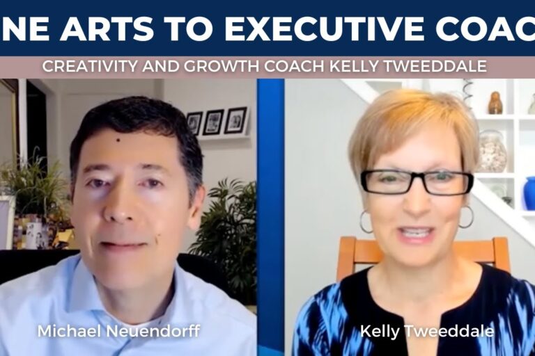 A YouTube thumbnail of the interview with Michael Neuendorff and Kelly Tweeddale.