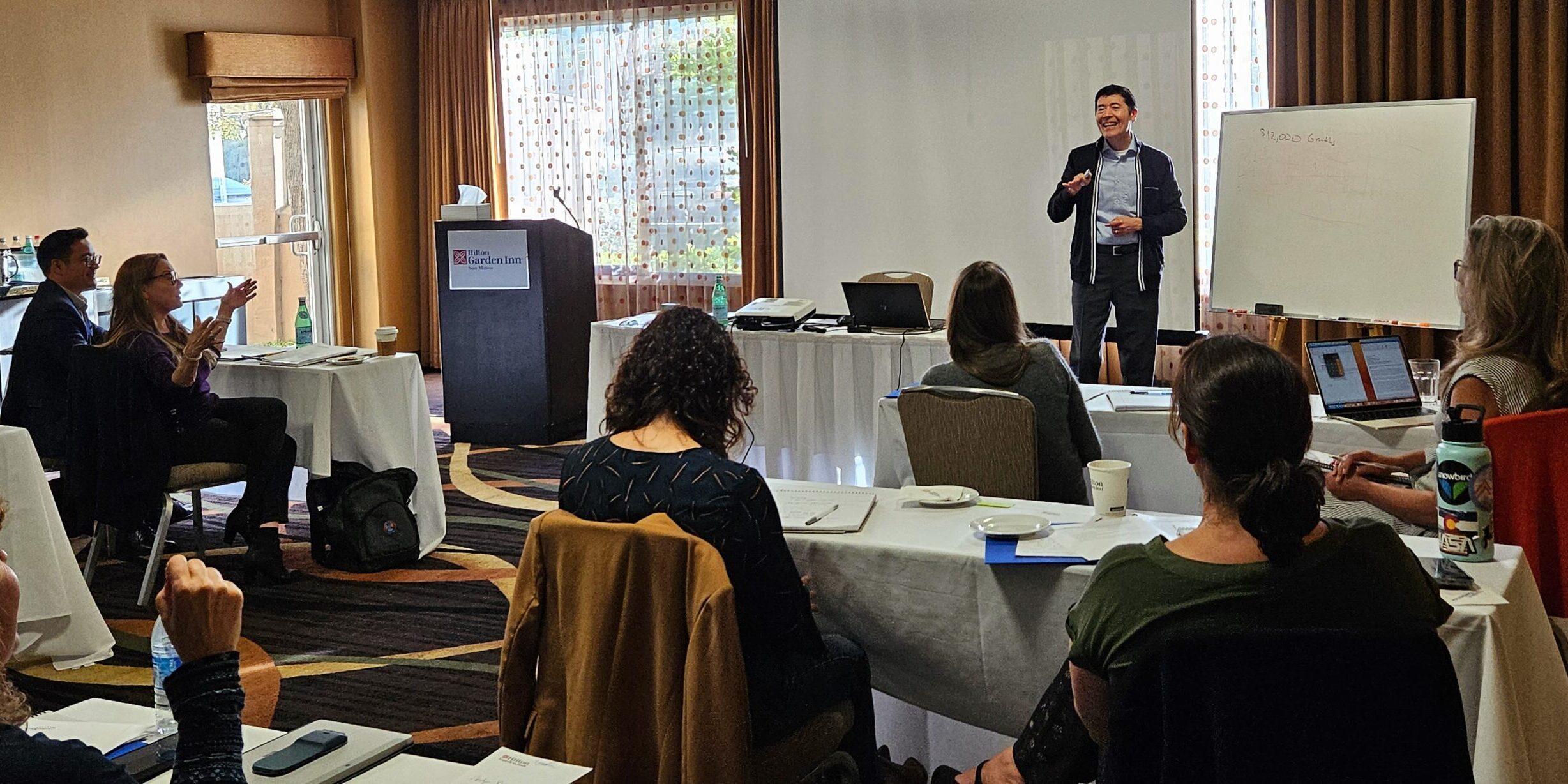 Michael Neuendorff teaching at a CEC in-person seminar.