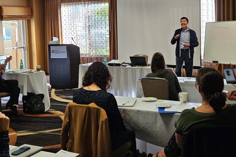 Michael Neuendorff teaching at a CEC in-person seminar.