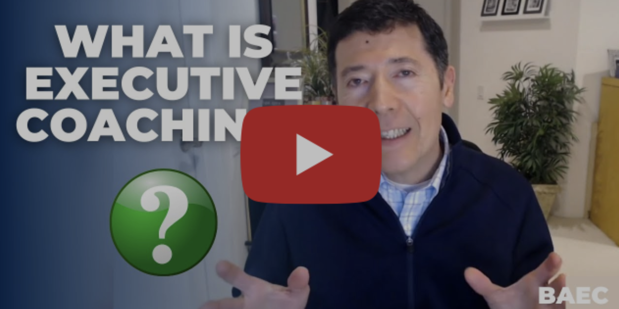 Youtube thumbnail of the video "What is Executive Coaching"