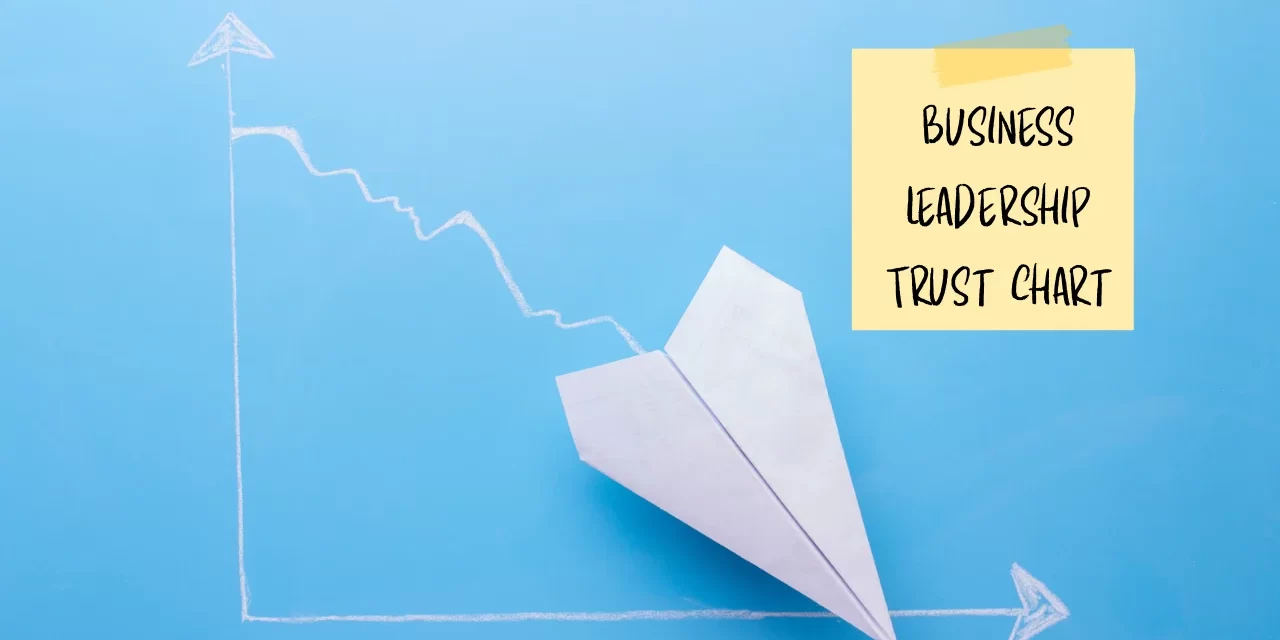 A graphic of a paper plane going down the graph.