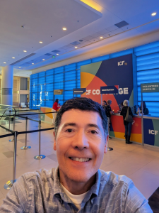 A selfie Michael Neuendorff took at ICF Converge 2025.