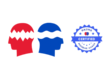 Logo and badge for Red2Blue certified coach.